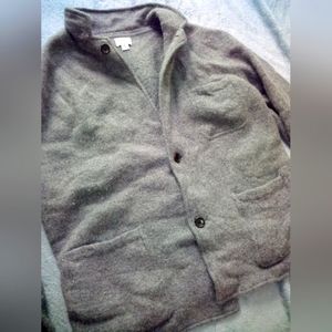 Knit for J. Crew 100% Merino wool coat